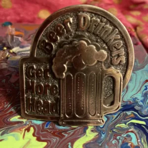 Men's Silver and Black Belt