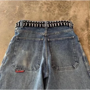 Unique Vintage Men's Blue Belt