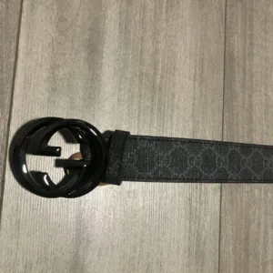 Men's Brown and Black Belt