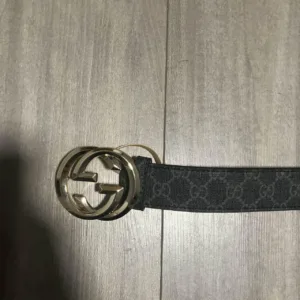 Men's Brown and Black Belt