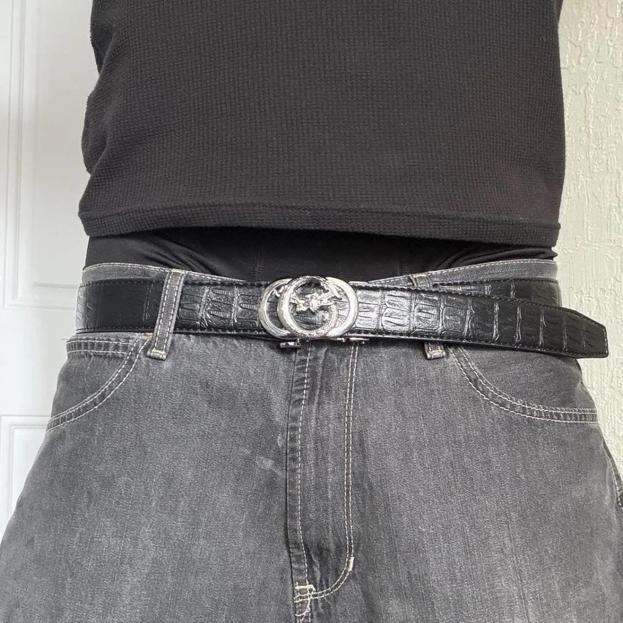 Men's Black Belt - Image 4