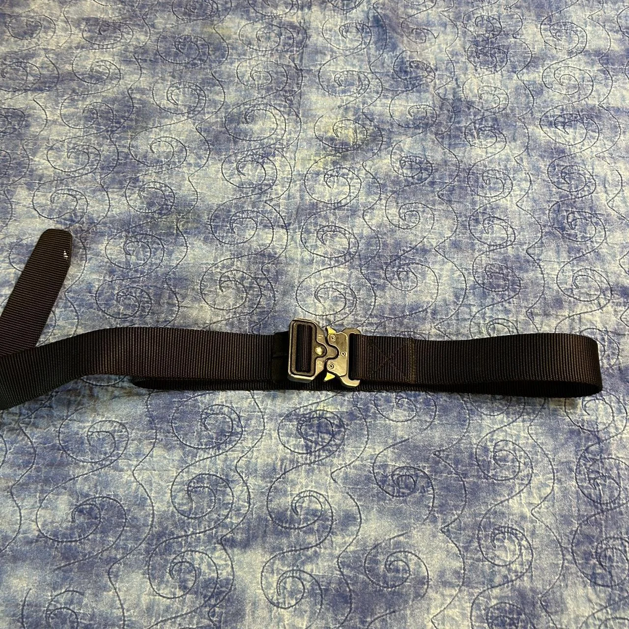 Men's Black and Brown Belt
