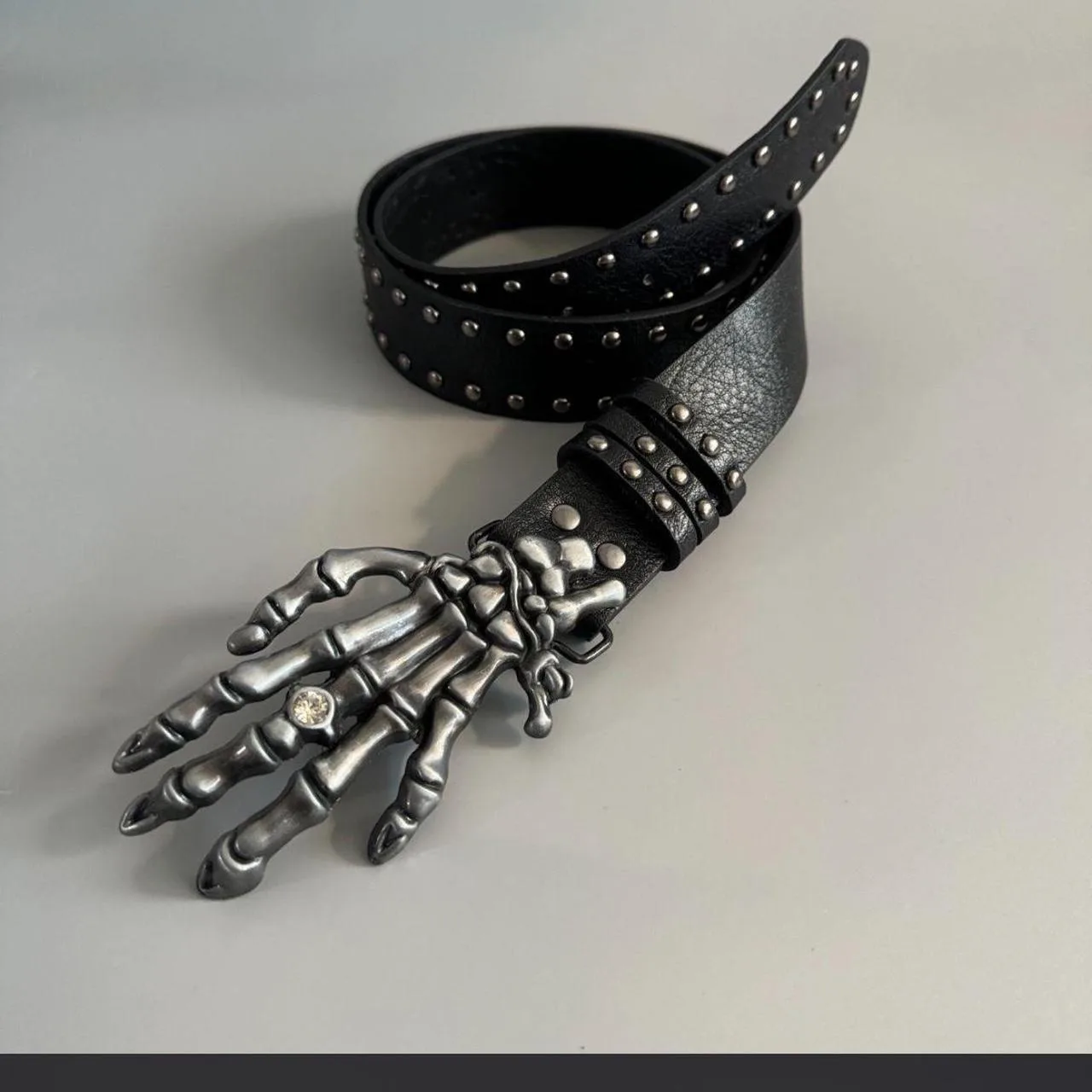 Men's Blue and Black Belt - Image 5