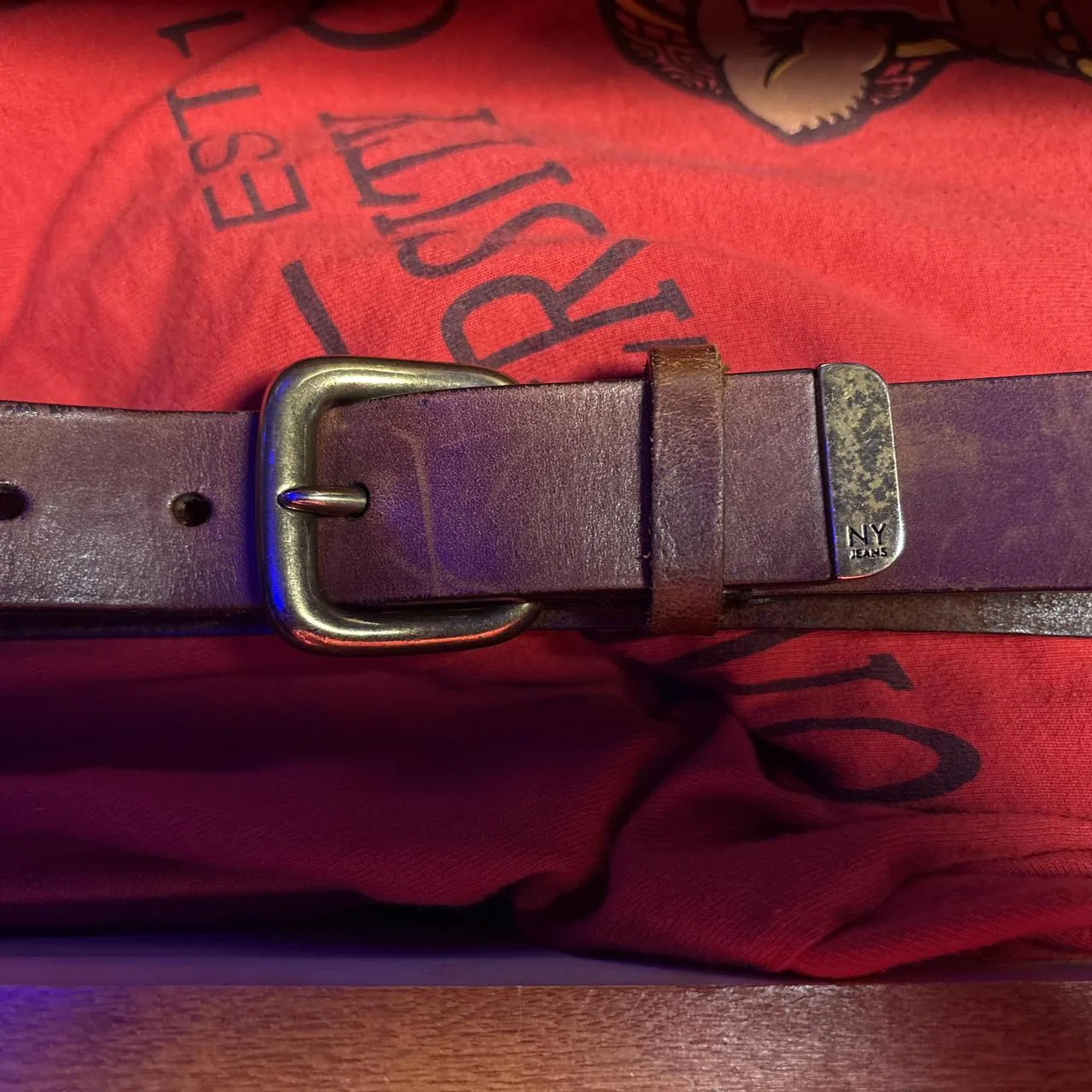 American Vintage Men's Brown Belt