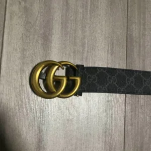 Men's Brown and Black Belt