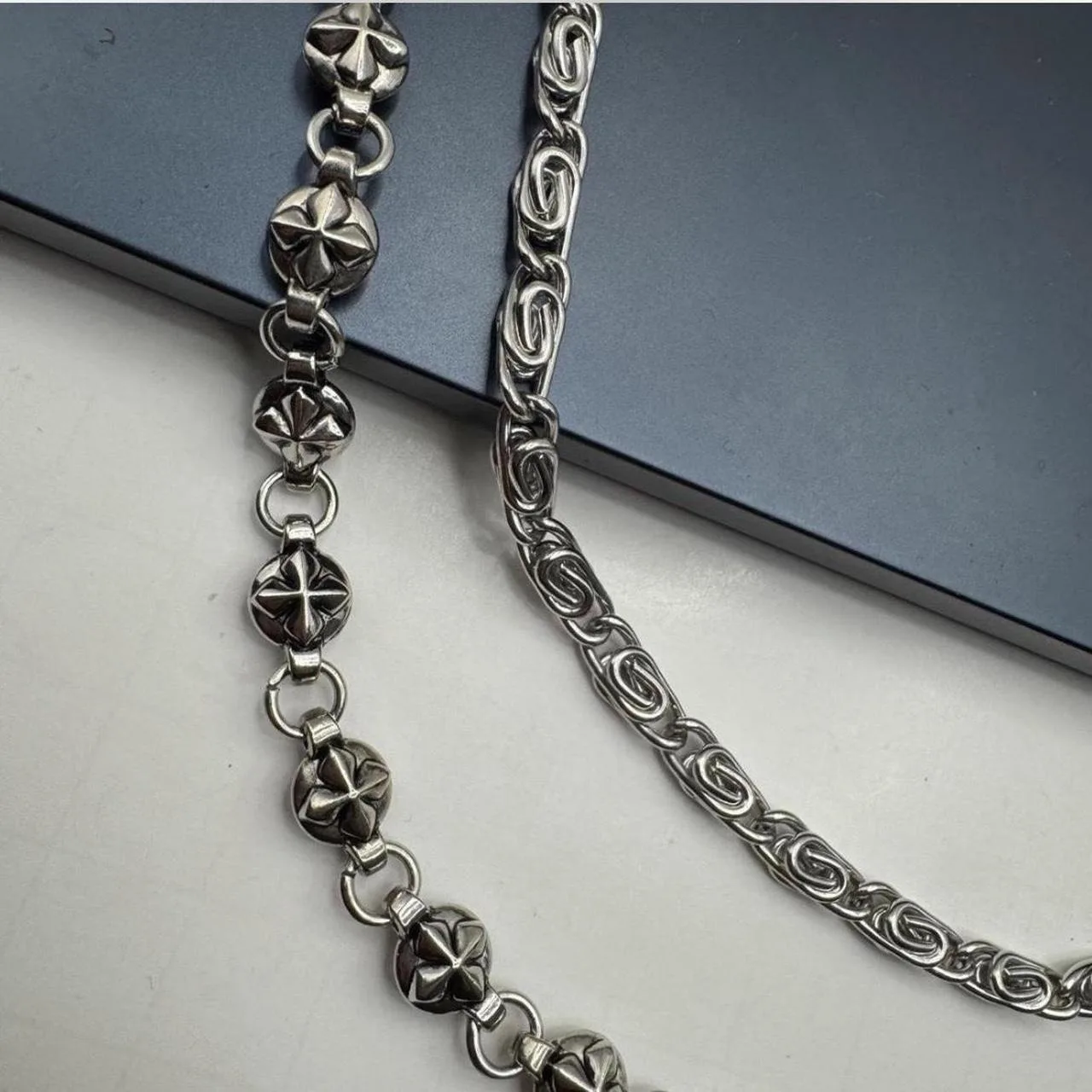 Men's Silver Belt - Image 5