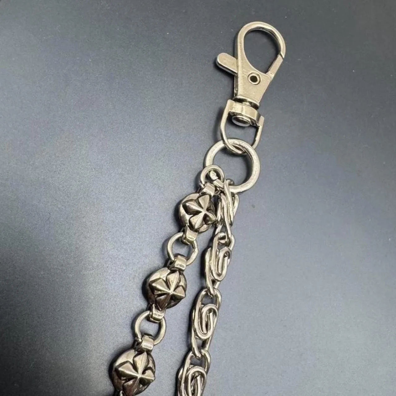 Men's Silver Belt - Image 6