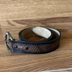 Ralph Lauren Men's Brown and Black Belt