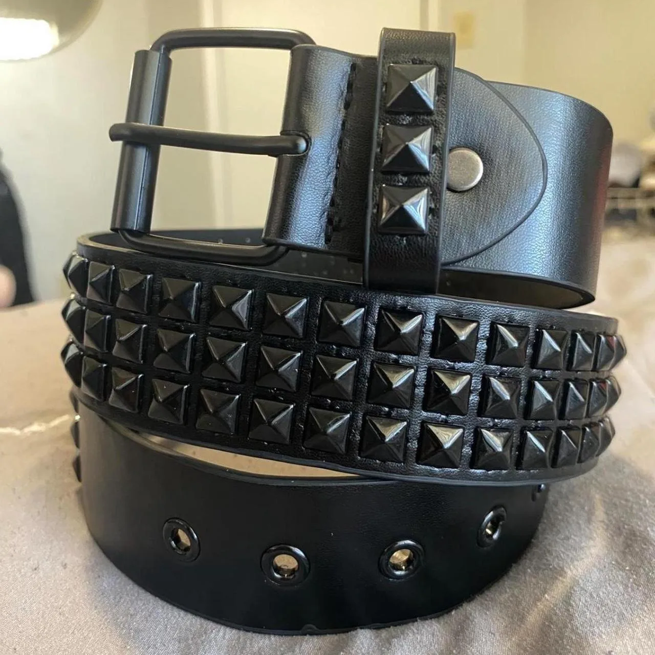 Hot Topic Men's Black Belt - Image 6