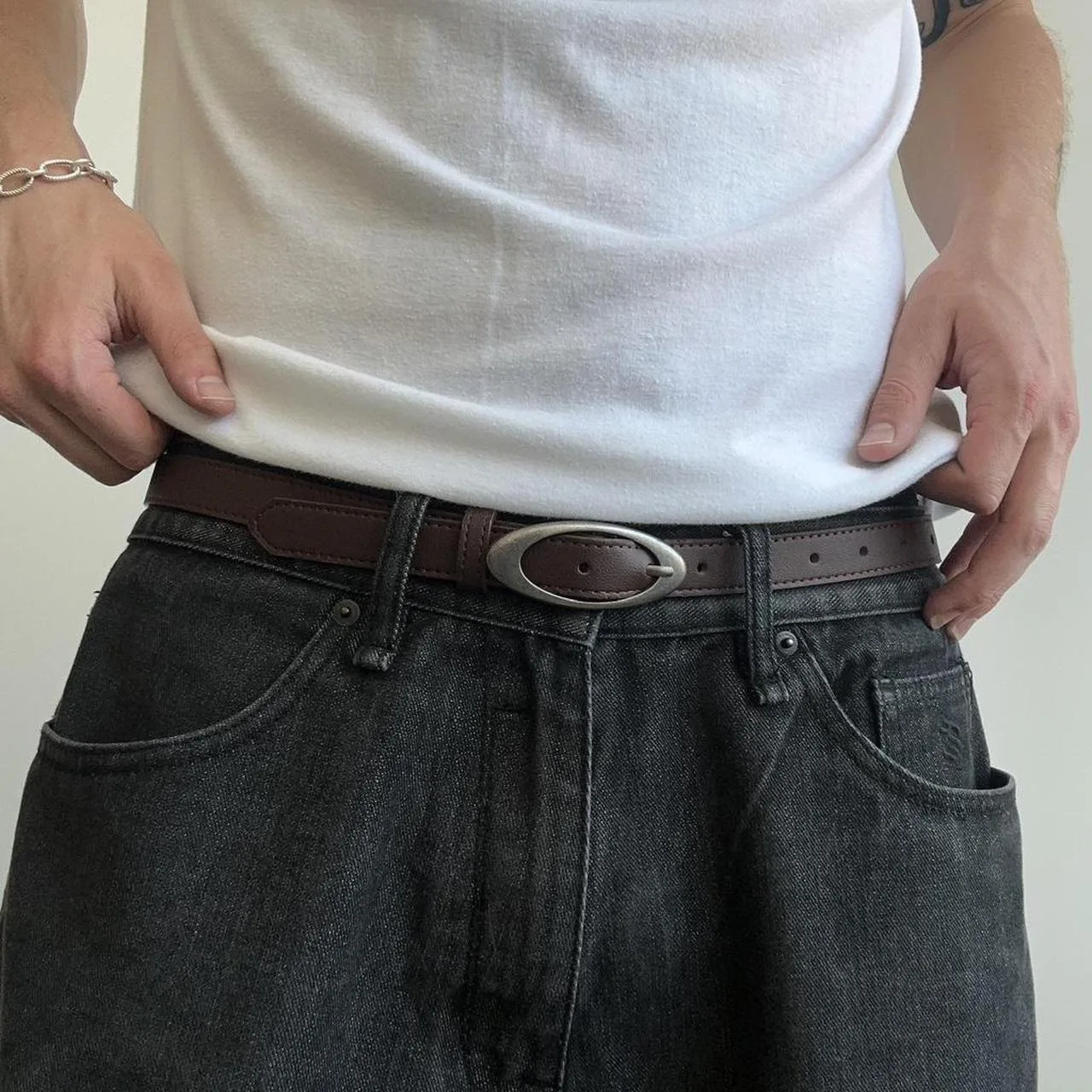 Men's Brown Belt - Image 7