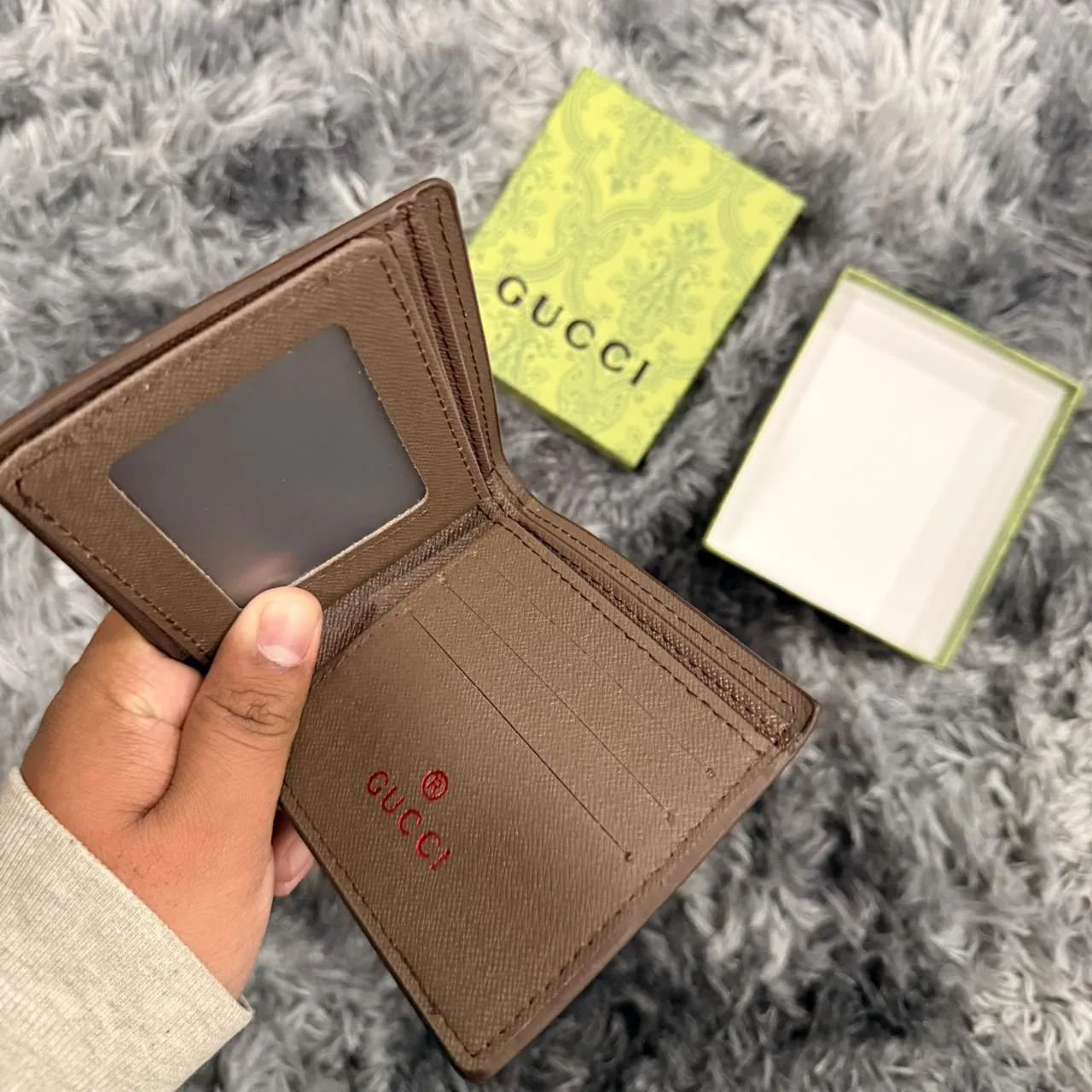 Men's Brown and Tan Wallet-purses - Image 2