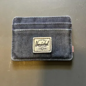 Herschel Men's Navy and Black Wallet-purses