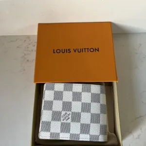 Men's White Wallet-purses