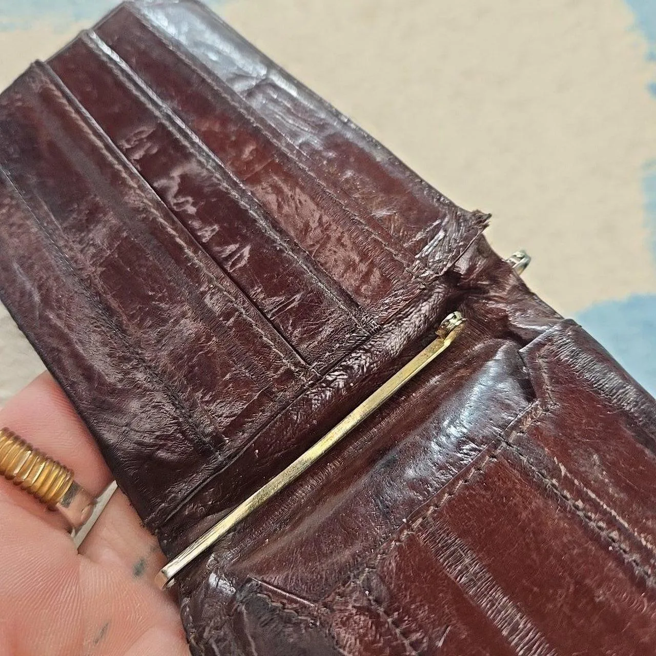 Men's Black Wallet-purses - Image 3