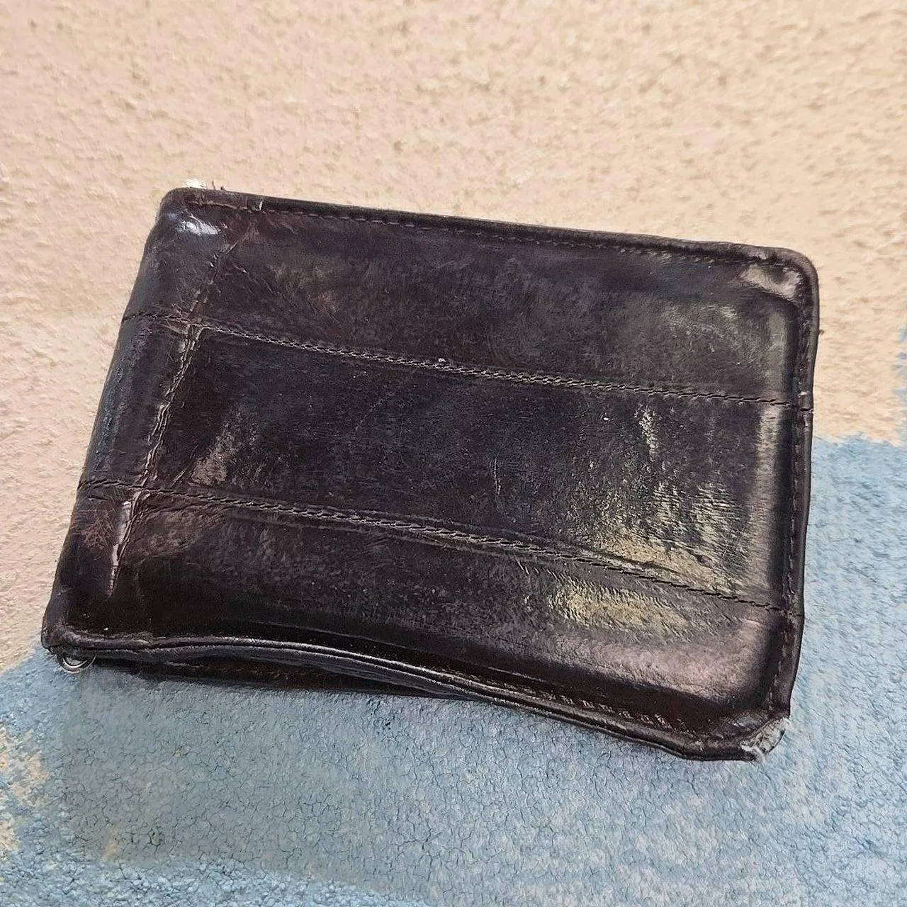Men's Black Wallet-purses - Image 4