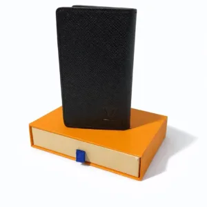 Louis Vuitton Men's Black and Brown Wallet-purses