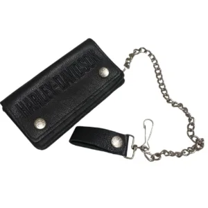 Harley Davidson Men's Black Wallet-purses