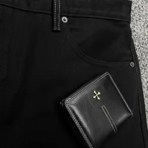 Women's Black Wallet-purses