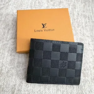 Men's Black Wallet-purses
