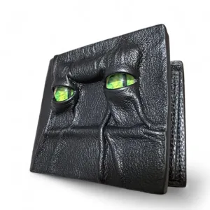 Men's Black Wallet-purses