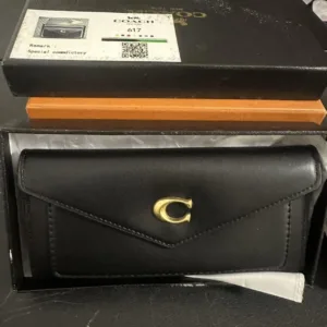 Men's Black Wallet-purses