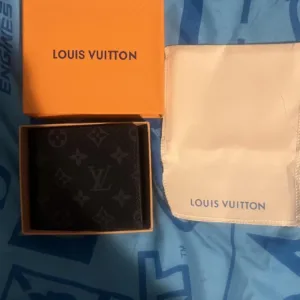 !M?ERFECT Men's Black and Gold Wallet-purses