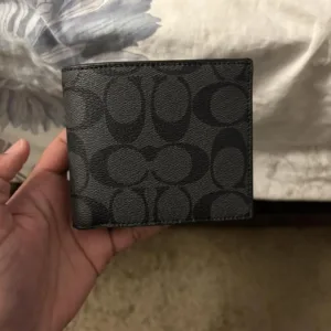 Coach Men's Black Wallet-purses
