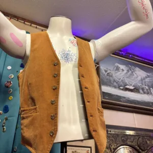 Men's Brown and Tan Waistcoats-vests