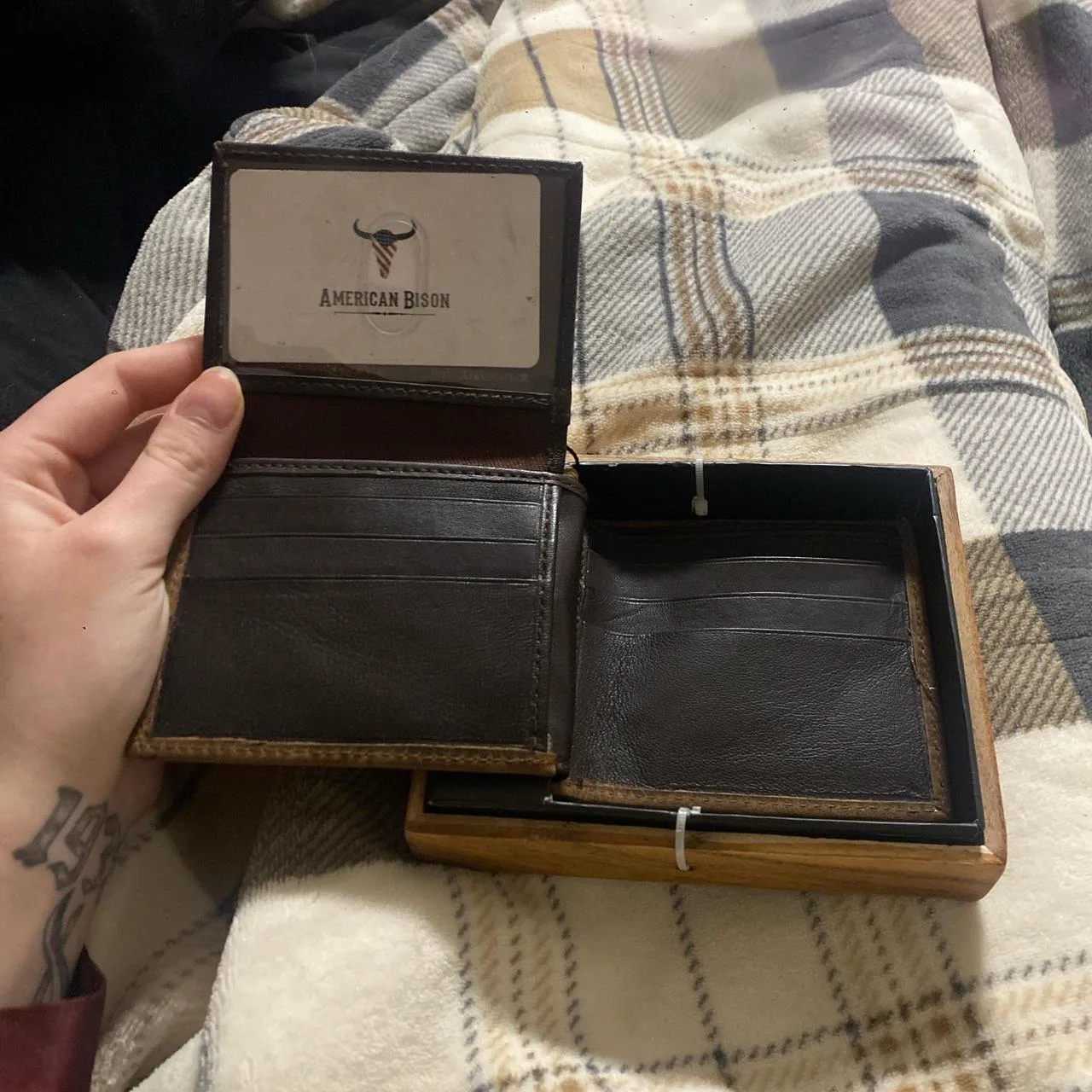 Men's Brown Wallet-purses - Image 3