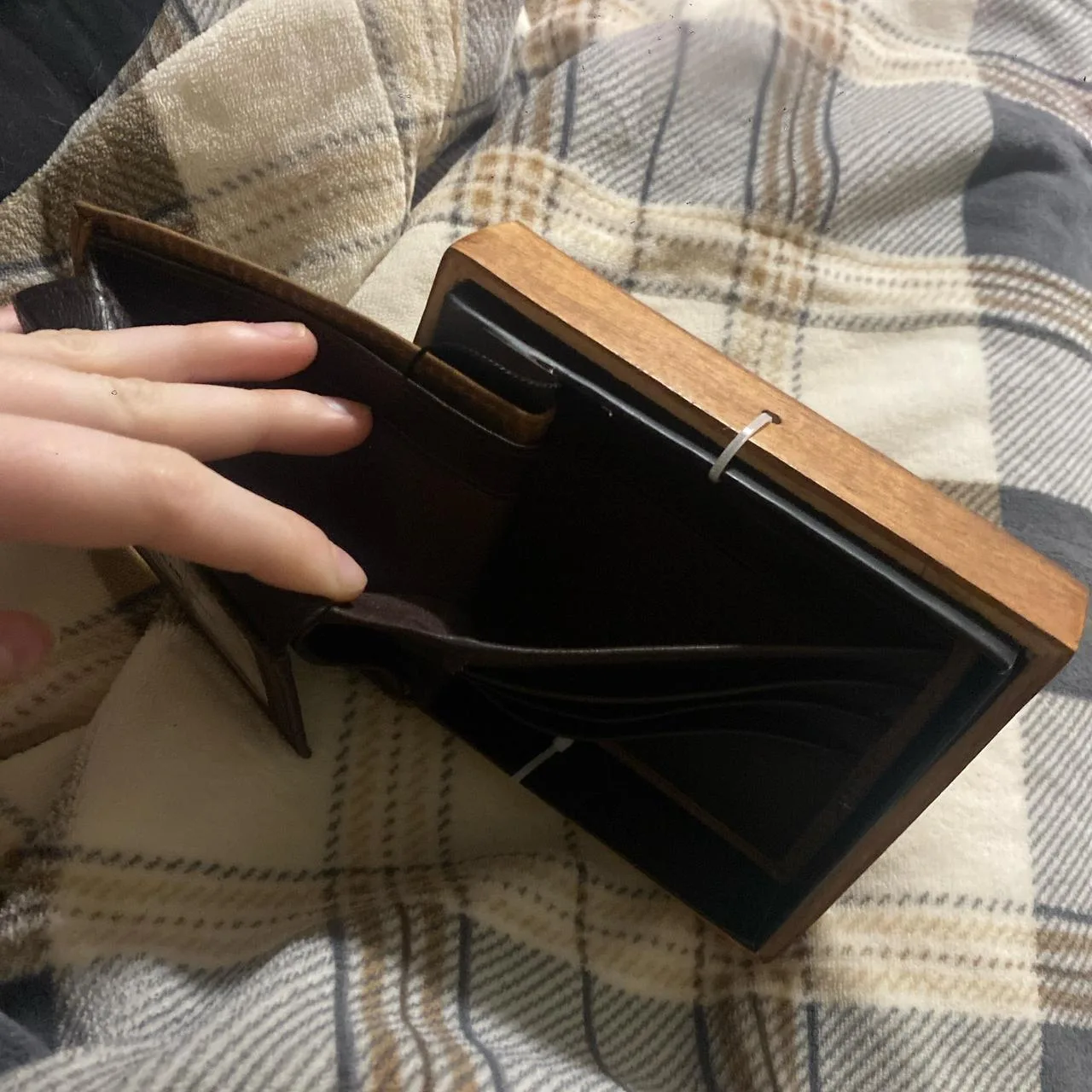 Men's Brown Wallet-purses - Image 4