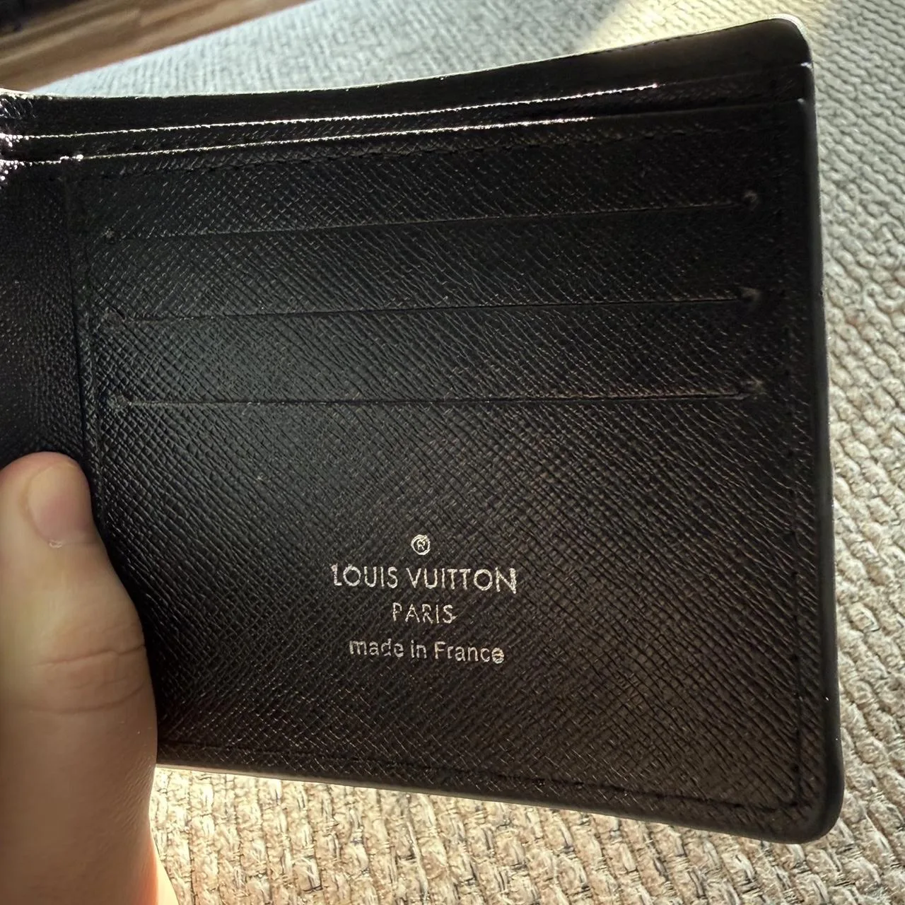 Louis Vuitton Men's Black Wallet-purses - Image 3