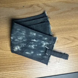 Men's Black and Grey Wallet-purses