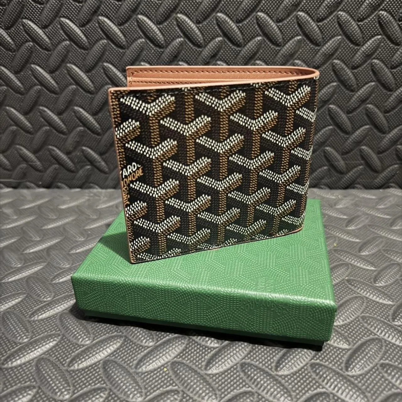 Men's Brown and Black Wallet-purses - Image 2