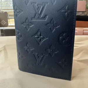 Men's Black and Navy Wallet-purses