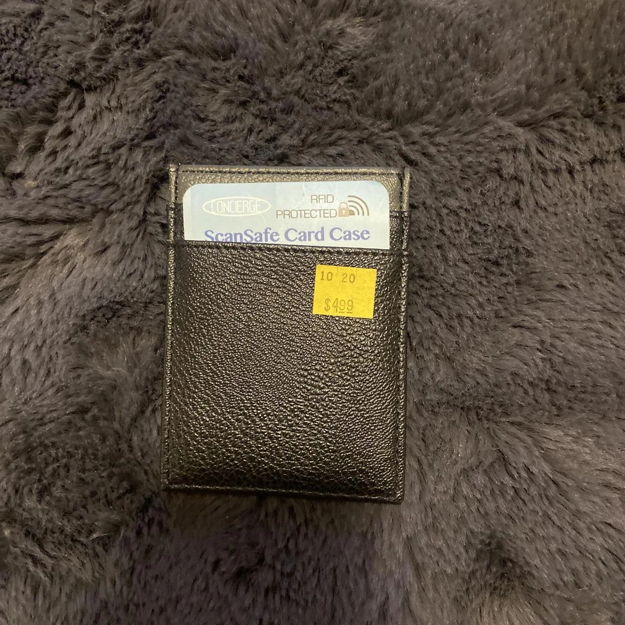 Men's Black and Brown Wallet-purses