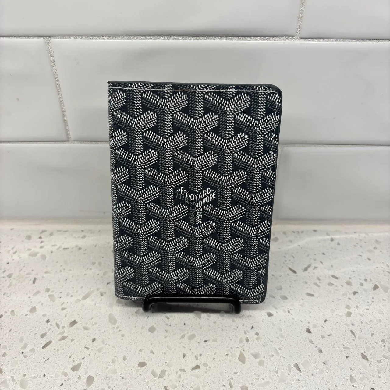 Men's Black and Blue Wallet-purses - Image 2