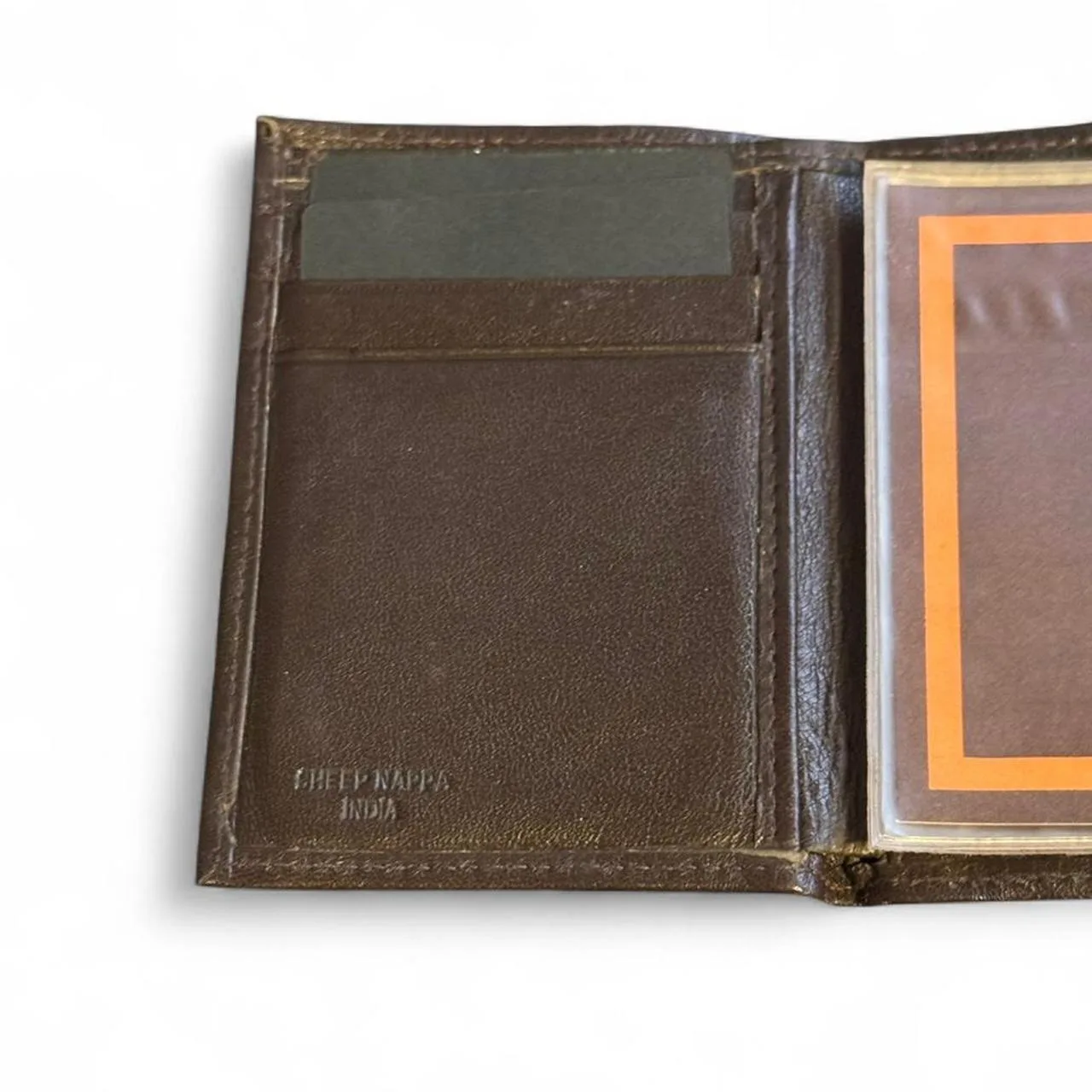 Yves Saint Laurent Men's Brown and Black Wallet-purses - Image 3