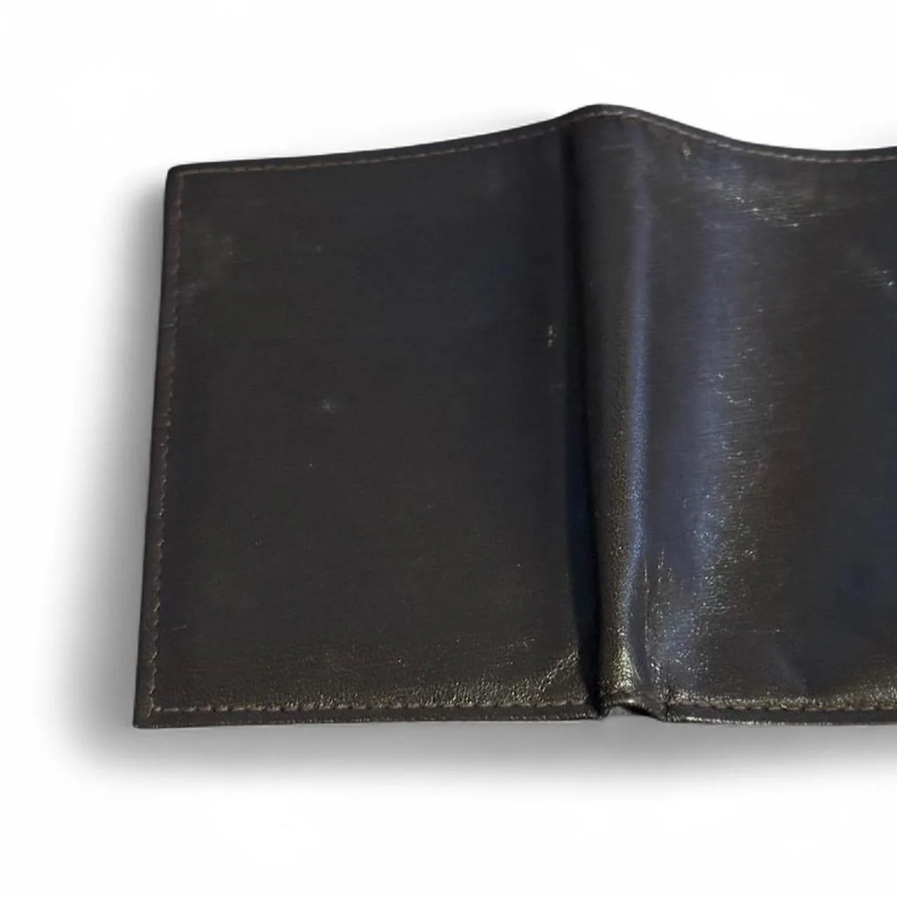 Yves Saint Laurent Men's Brown and Black Wallet-purses - Image 7