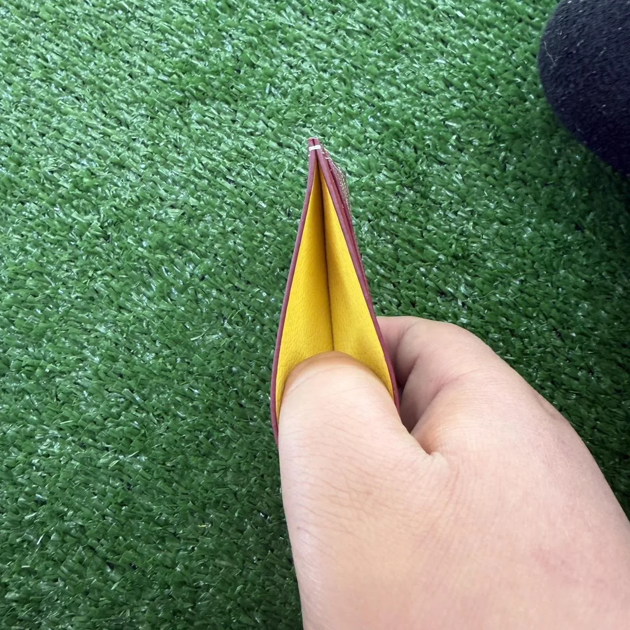 Goyard Men's Brown and Burgundy Wallet-purses - Image 6