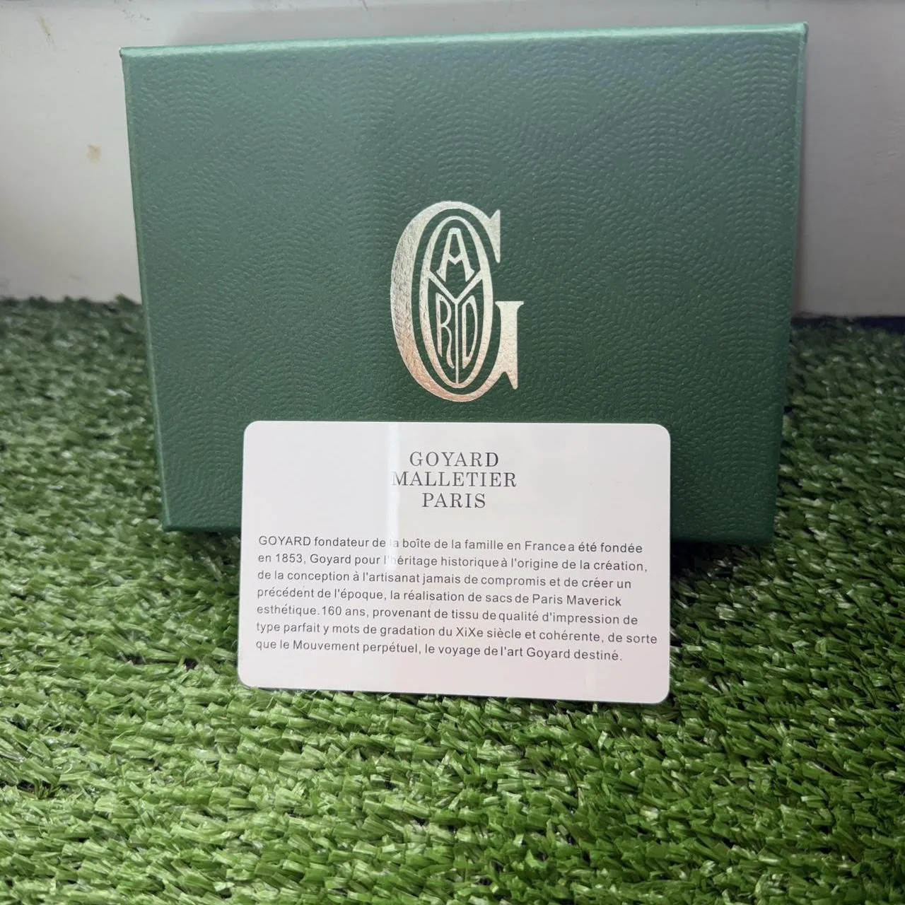 Goyard Men's Brown and Burgundy Wallet-purses - Image 7