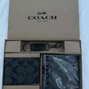 Men's Black Wallet-purses