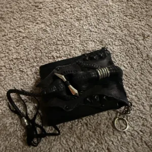 Men's Black Wallet-purses