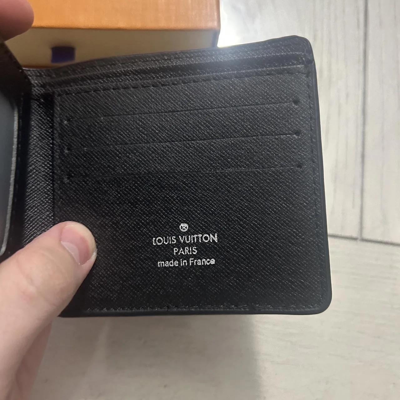 Men's Black and Brown Wallet-purses - Image 6