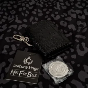 Culture Kings Men's Black Wallet-purses