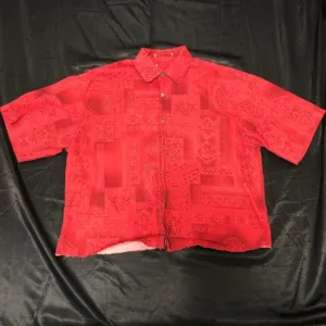 Men's Red Shirt