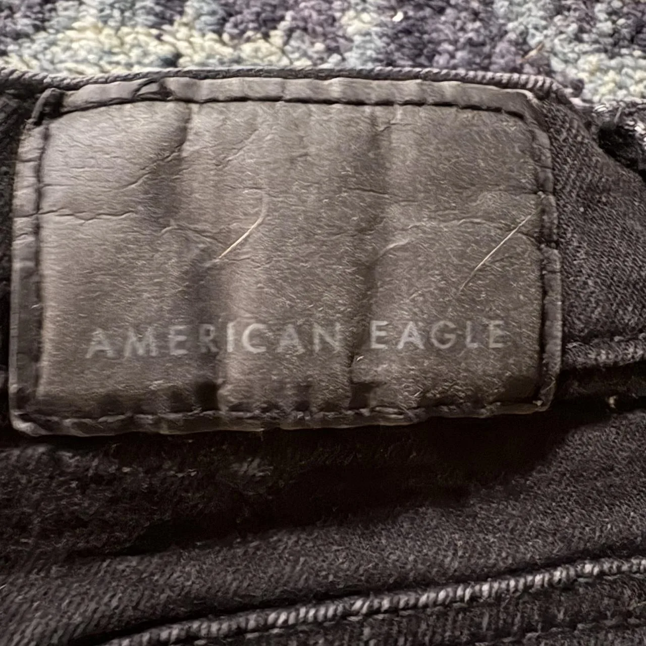 American Eagle Outfitters Men's Black Jeans - Image 2