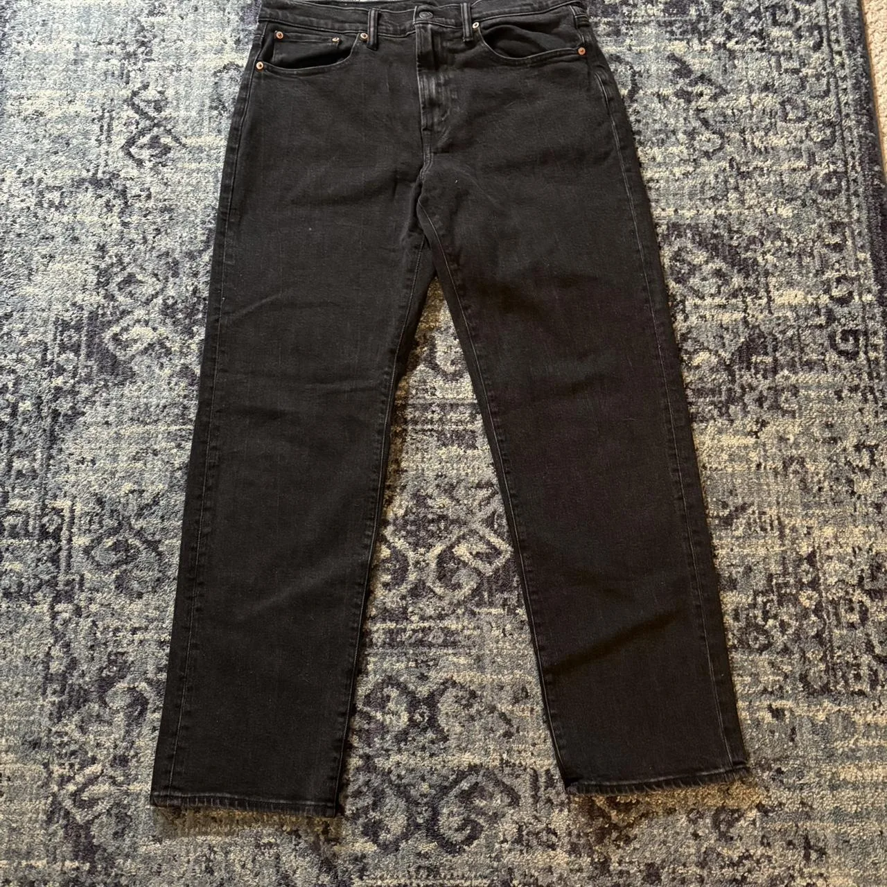 American Eagle Outfitters Men's Black Jeans - Image 6