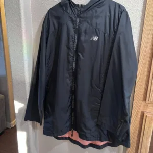 New Balance Women's Black and Navy Jacket