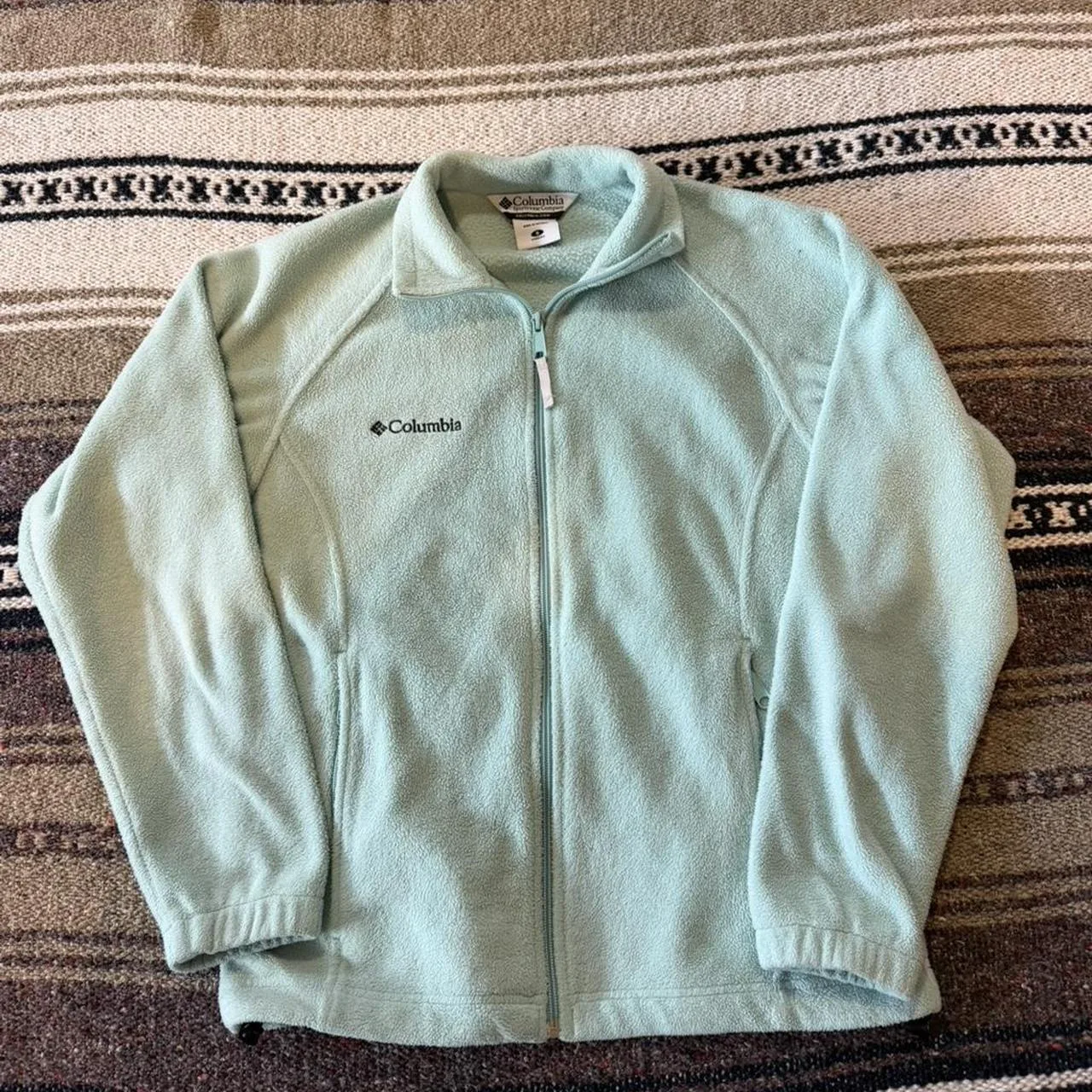 Columbia Sportswear Women's Green and Blue Jacket