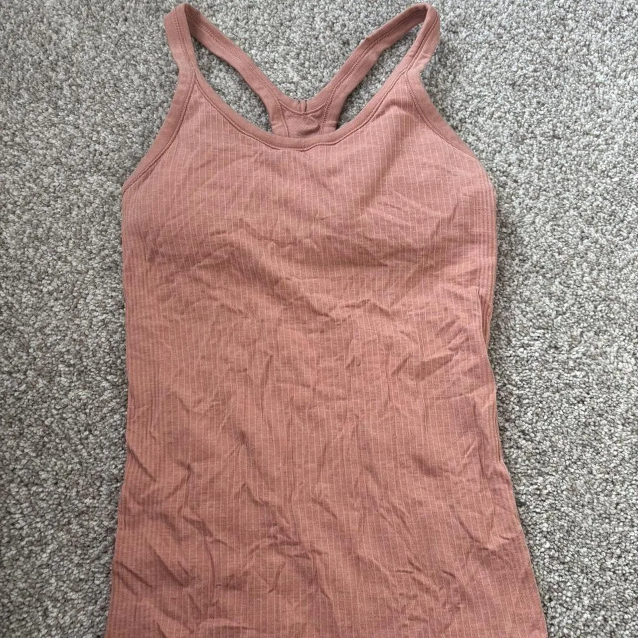 Lululemon Women's Pink and Orange Vest